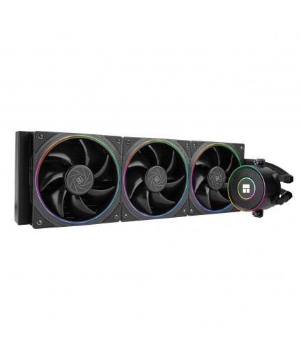 Thermalright Aqua Elite 360 V5 ARGB Black AIO CPU Cooler, ARGB PWM Cooler Fans with 2000RPM, for Intel Lga1150/1151/1155/1156/1200/1700/1851, AMD: AM4/AM5, Case 360mm AIO Radiator