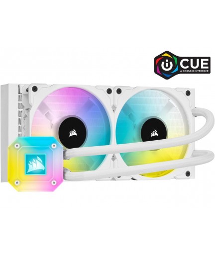 CORSAIR ICUE H100i ELITE CAPELLIX WHITE 240mm 