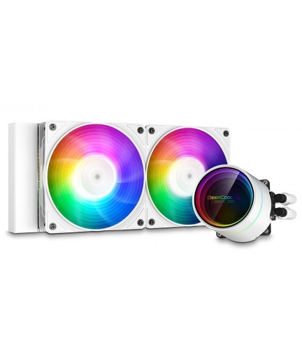 DeepCool  CASTLE 240EX A-RGB White AIO liquid DP-GS-H12W-CSL240EX-AR-WH