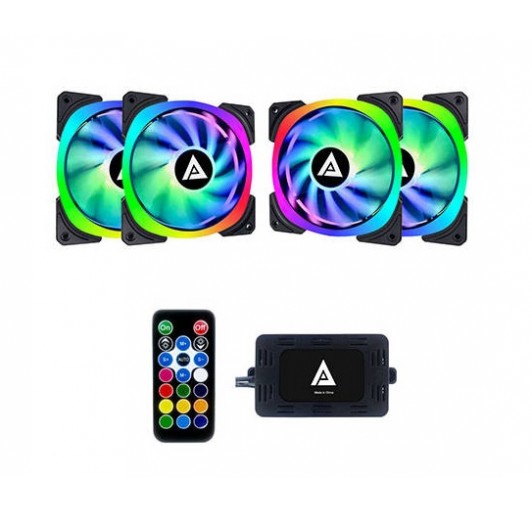 APEVIA LP412L-RGB LUNAR PRO (4xFAN)