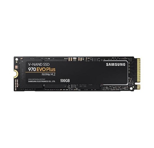 SAMSUNG 970 EVO Plus NVMe Series 500GB M.2 PCI-Express 3.0 x4 (V-NAND)