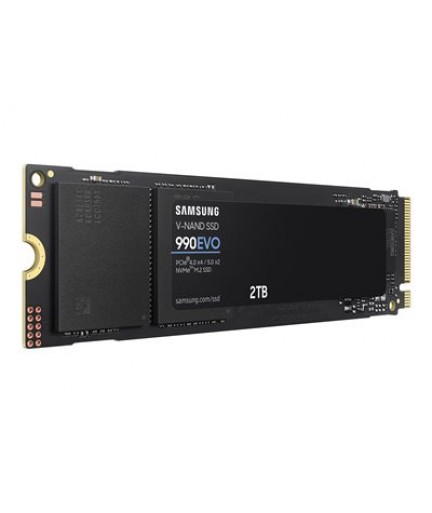 Samsung 990 EVO 2 TB - SSD M.2 2280/ PCIe 5.0 x2 (NVMe)/ 256-bit AES - TCG Opal Encryption 2.0  (MZ-V9E2T0B)