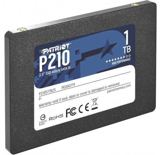 Patriot P210 2.5" 1TB SATA III I(SSD) P210S1TB25