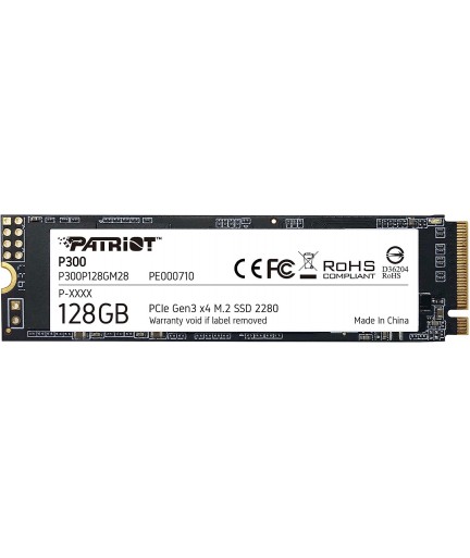Patriot P300 M.2 PCIe Gen 3 x4 128GB SSD