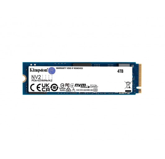 Kingston NV2 4TB M.2 2280 NVMe PCIe Internal SSD