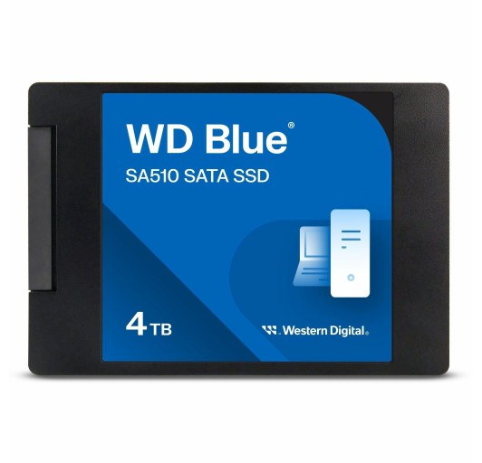 WD Blue SA510 WDS400T3B0A 4 TB Solid State Drive - 2.5" Internal - SATA (SATA/600)  (WDS400T3B0A)