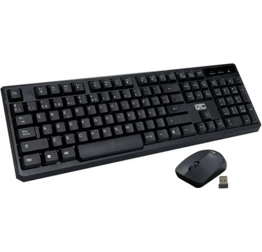 TECLADO + MOUSE INALAMBRICO GTC CBG-023