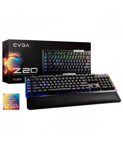 EVGA Z20 RGB Optical Mechanical Gaming Keyboard, RGB Backlit LED (812-W1-20US-KR)