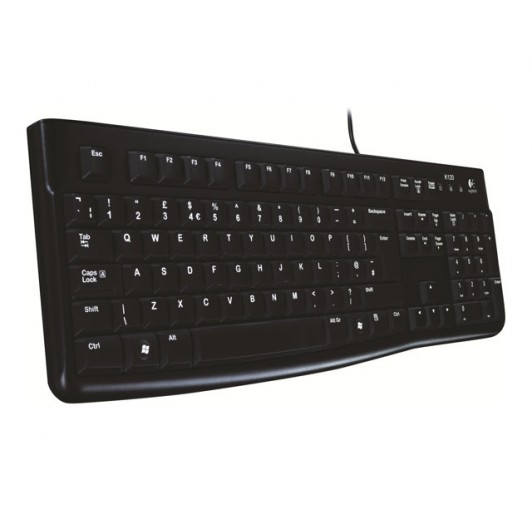  teclado Logitech K120 USB espanol silencioso/antiderram