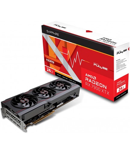 SAPPHIRE PULSE RX 7900 XTX 24 GB GDDR6 /  2xHDMI/ 2xDP PCIe 4.0 x16/