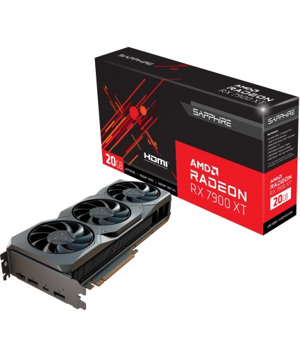 Sapphire AMD Radeon RX 7900 XT Graphic Card - 20 GB GDDR6 (21323-01-20G)