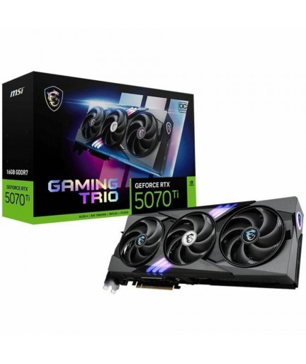 MSI VGA GeForce RTX5070Ti 16G GAMING TRIO OC 16 GB GDDR7 (G507T-16GTC)