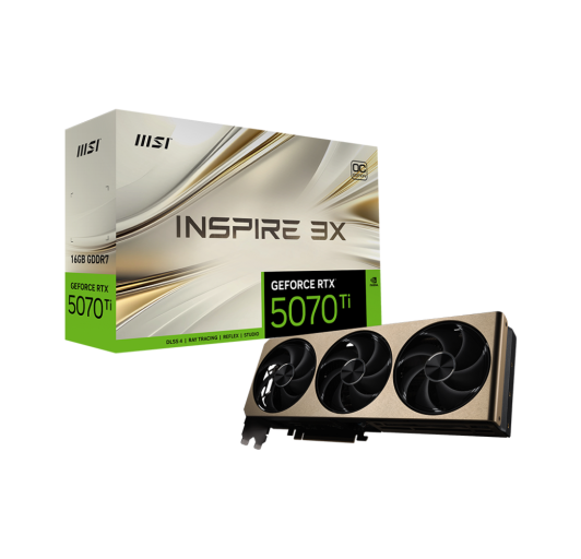 GeForce RTX™ 5070 Ti 16G INSPIRE 3X OC PLUS