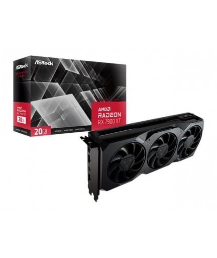 ASRock Radeon RX 7900 XT  20GB GDDR6/  PCIe 4.0 x16/  HDMI/ 2xDP/ USB-C