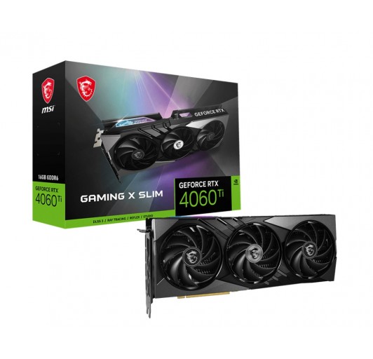 MSI RTX 4060TI GAMING X SLIM 16GB 3xDisplayPort 1xHDMI