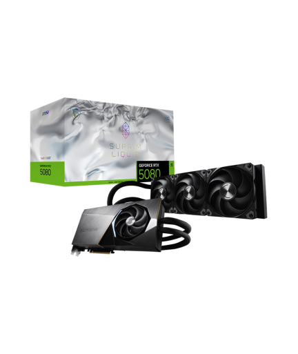 MSI Suprim GeForce RTX 5080 16GB GDDR7 PCI E 5.0 x16 ( RTX 5080 16G SUPRIM LIQUID SOC )