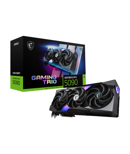 MSI Gaming GeForce RTX 5090 32GB GDDR7 PCI E 5.0 ( RTX 5090 32G GAMING TRIO OC )