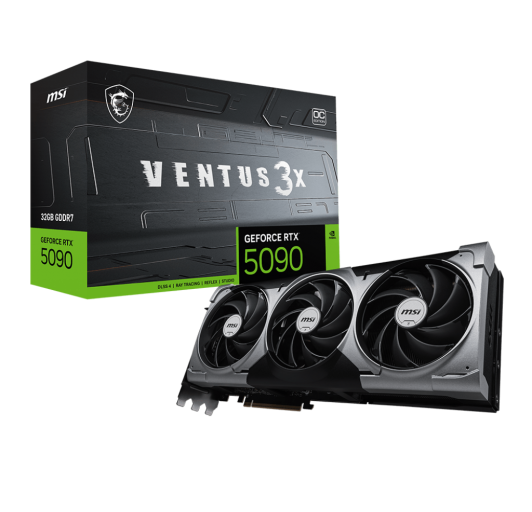 MSI Ventus GeForce RTX 5090 32GB GDDR7 PCI E 5.0 (d RTX 5090 32G VENTUS 3X OC )