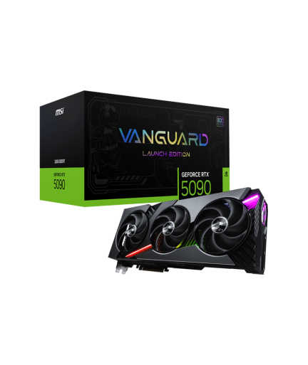 MSI VANGUARD GeForce RTX 5090 32GB GDDR7 PCI Express 5.0 Graphics Card RTX 5090 32G VANGUARD SOC