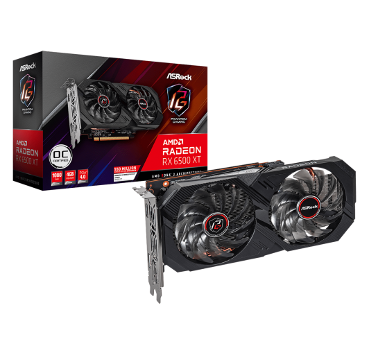 Asrock RX 6500 XT Phantom Gaming D 4GB OC