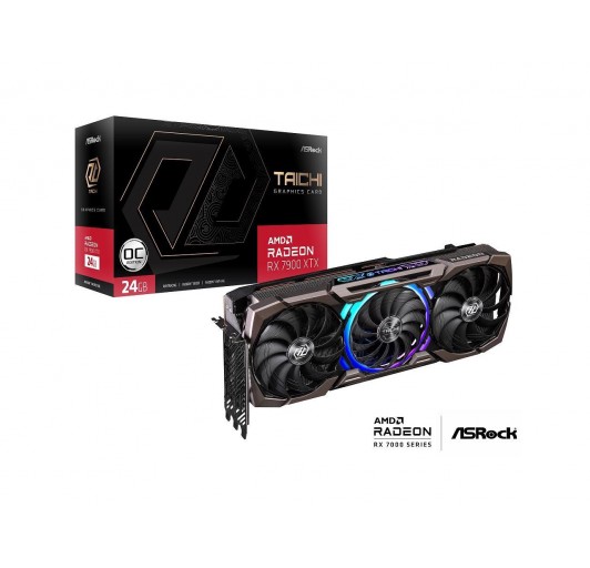 ASRock Tachi Radeon RX 7900 XTX 24GB GDDR6 PCI-E 4.0 RX7900XTX TC 24GO