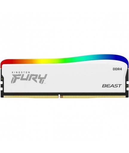 8GB KINGSTON FURY BEAST RGB WHITE 3200MHZ