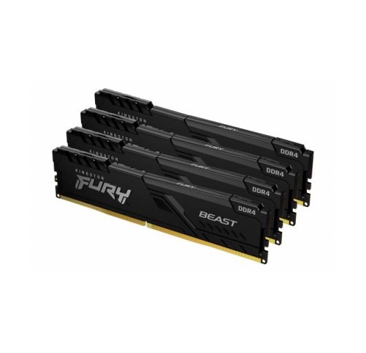 128GB Kingston FURY Beast KF432C16BBK4/128 DDR4-3200 128GB(32GBx4)/4Gx64 CL16