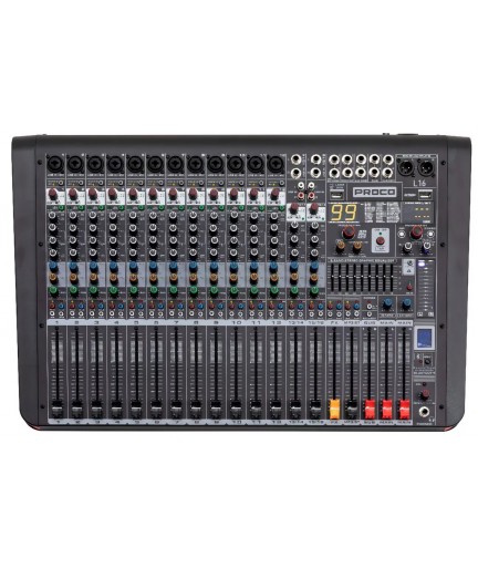  CONSOLA 16CANALES MIXER PROCO Proco L16