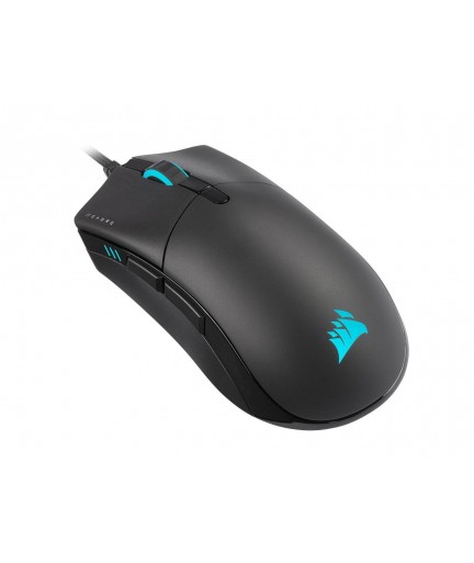 CORSAIR SABRE RGB PRO CHAMPION SERIES FPS/MOBA Gaming Mouse Ultra-Lightweight 74g - Flexible Paracord Cable